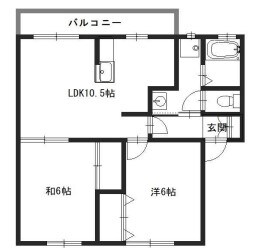 カサ・デ・モリの物件間取画像